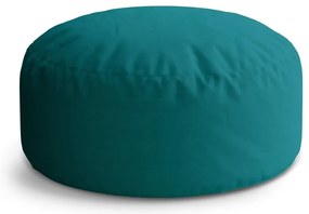 Taburet Circle albastru-verde, turcoaz