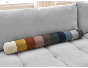 Colțar gri deschis extensibil/cu spațiu de depozitare (cu colț pe partea dreaptă/în formă de ”L”) Fuji – Bobochic Paris