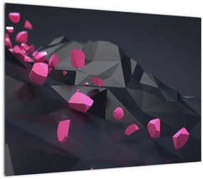 Tablou 3D abstracție (70x50 cm), în 40 de alte dimensiuni noi