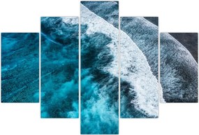 Tablou - Valuri pe mare (150x105 cm)