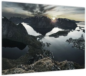 Tablou - Munții norvegieni (70x50 cm)