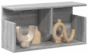 vidaXL Dulap de perete, sonoma gri, 60x20x30 cm, lemn prelucrat