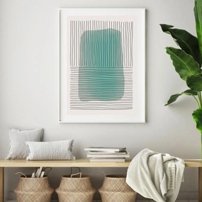 Poster - Abstracție pictată (A4)