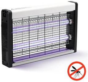 Brilagi - Capcană electrică LED UV pentru insecte, 2 x LED, 5 W, 230 V, acoperire 70 m²