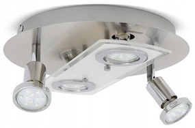 Briloner 3492-042 - Spot LED PRISMA 4xGU10/4W/230V