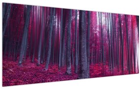 Tablou - Pădurea roz (120x50 cm)