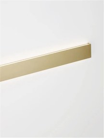 Aplica LED pentru baie cu protectie IP44 SELINE aurie L-90cm
