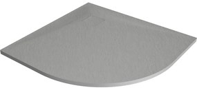 Mexen Bert duş cu bazin semi-rotund SMC 90 x 90 cm, gri - 4KR619090