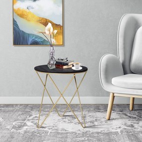 HomCom masuta design modern geometric, Φ43x48 cm | AOSOM RO