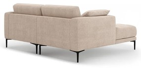 Colțar maro deschis (cu colț pe partea stângă/cu șezlong) Bemy – Micadoni