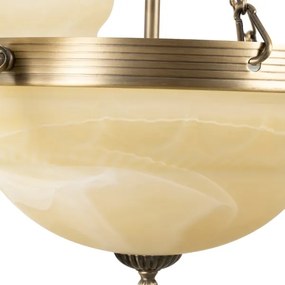 BRILAGI - Lustru suspendat pe lanț DAHLIA 6xE27/40W/230V diam. 74 cm alamă
