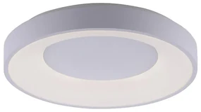 Plafoniera moderna alba cu LED inclus, cu dimmer cu 3 trepte - Steffie