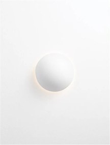 Aplica de perete LED design modern ambiental Iona alb