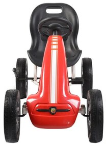 Kart cu pedale pentru copii NOVOKIDS® Chrysler Kart PRO, Roti din cauciuc EVA, 5-8 ani , Carena, Structura metalica, Frana de mana, Functie