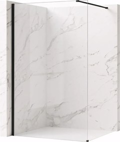 Paravan de dus Rea Flexi Transparent / Black 80