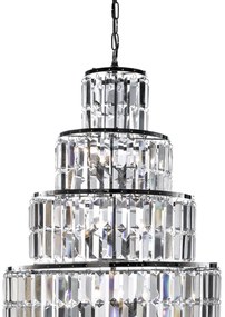 Lustra cristal casa scarii design LUX Empire 13L 1500CC SRT