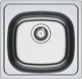 Chiuveta bucatarie inox Franke Spark 45.5x43.5 cm cu 1 cuva finisaj texturat
