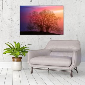 Tabloul pomilor în ceață (90x60 cm)