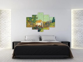 Tablou - Imitator of Vincent van Gogh, Landscape, reproducere (150x105 cm)