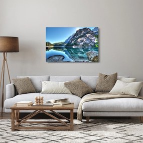 Tablou - Lac montan (90x60 cm)