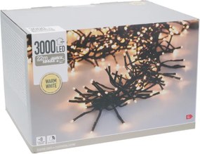 Ghirlandă de Crăciun LED pentru exterior 3000xLED/230V/8 funcții 24,8 m IP44 alb cald