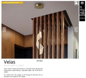 Pendul LED design modern Velas