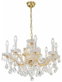 Kolarz 3149.88.3.KoT - Candelabru MARIA LOUISE 8xE14/40W/230V aur 24K