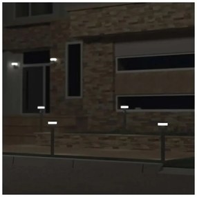 Lampă LED solară cu senzor LED/2W/3,7V 1200 mAh IP44 50 cm