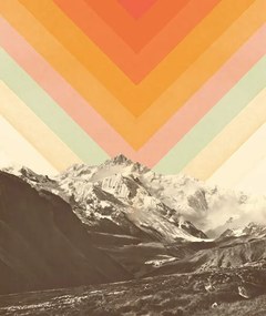 Bodart, Florent - Artă imprimată Mountainscape 2, 2019, (35 x 40 cm)