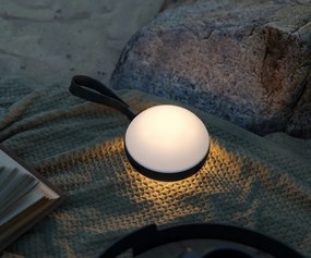 Lampa LED portabila cu baterii pentru terasa, gradina Bring To-Go 12 negru