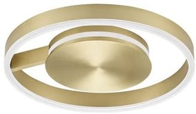 Lustra circulara aluminiu bronze LED CCT SIENA 40cm