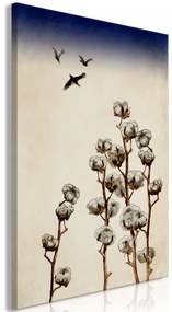 Tablou - Cotton Branches (1 Part) Vertical