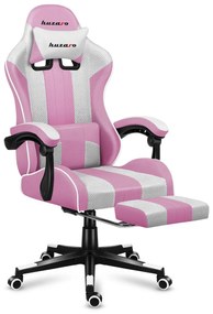 Fotoliu gaming Fusion 4.7 (alb + roz). 1087478