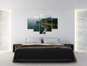 Tablou - Stânci în ocean (150x105 cm)