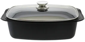 Elo 90932 Basic Tigaie cu capac din sticlăQuatrorondo 40 x 22 cm