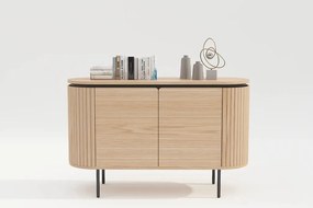 Comoda cu furnir de stejar ATELIER 120cm