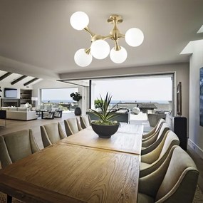 Ideal Lux - Lustră aplicată NODI 5xE14/40W/230V