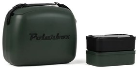 Cutie termoizolantă verde-închis 6 l Classic Black – Polarbox