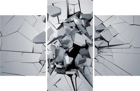 Tablou abstracție 3D (90x60 cm)