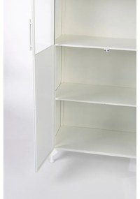 Vitrină albă din metal Miya – White Label