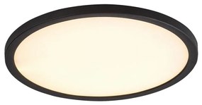 Rabalux 71096 - Plafonieră LED GONZALO 24W/230V, pr. 29 cm, negru