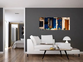 Tablou - ședere în Grecia (120x50 cm)