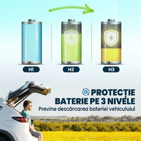 Outsunny Frigider portabil 12V cu adaptor 240V pentru rulote și mașini | Aosom Romania