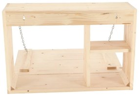 Masă de bar pentru grădină din lemn de pin 56x58 cm Baar – Esschert Design