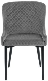 Set 2 buc. scaune pentru sufragerie Soho (gri). 1010073