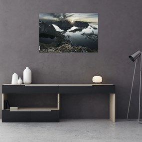 Tablou - Munții norvegieni (90x60 cm)