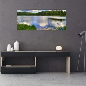 Tablou - Sat pitoresc (120x50 cm)