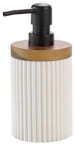 Dozator de săpun lichid alb din polirășină 350 ml Niagara – douceur d'intérieur