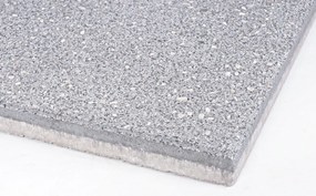 Baza pentru umbrela de gradina 4 piese, Gravel, Bizzotto, 20 kg, ciment mixt, gri