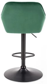 Scaun de bar H103 velvet verde
